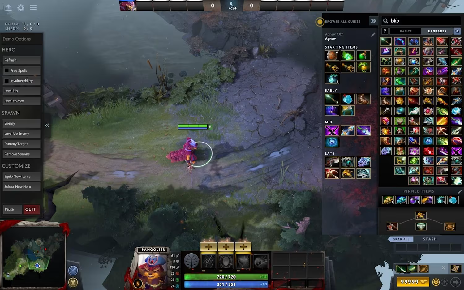 The item shop of Dota 2 is more complex, with over 100 unique items and a harder-to-navigate interface.&nbsp;