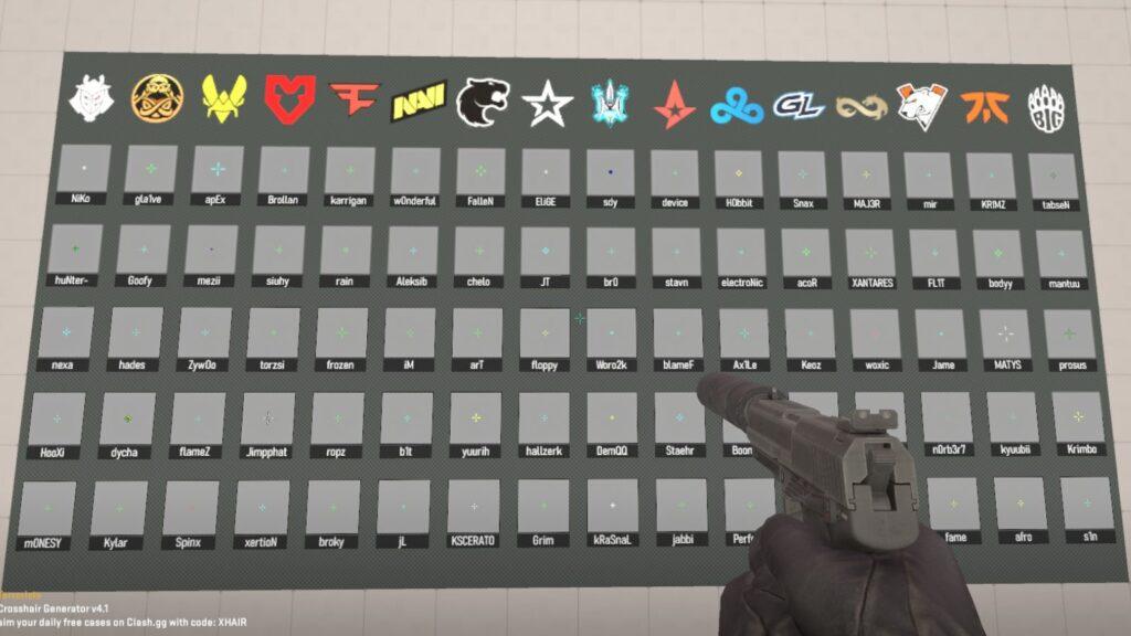 Top 29 CS2 Crosshair Codes Pros Use