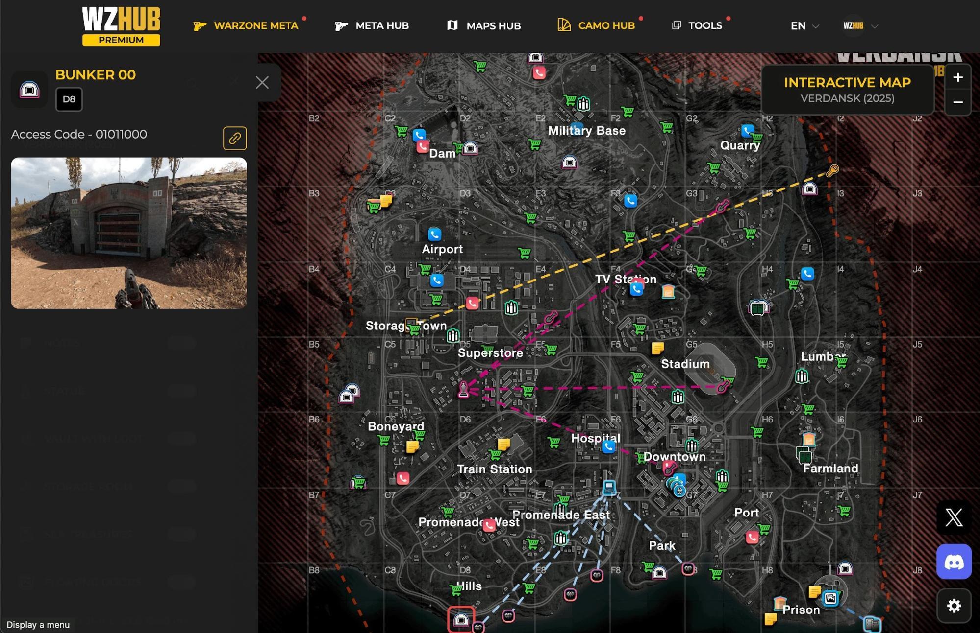 Warzone Bunker Codes And Locations At Verdansk 2026