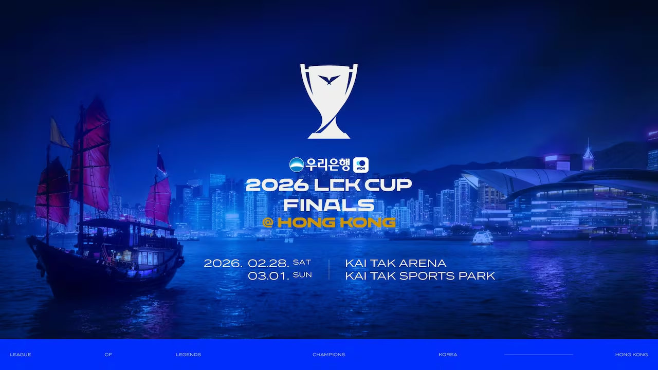 LCK Cup Finals in Hong Kong 2026
